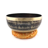 Tibetan bowl Engraved Grand 1632g