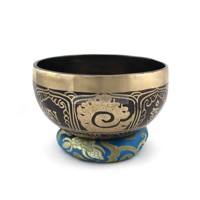 Tibetan bowl Engraved Mini 662g