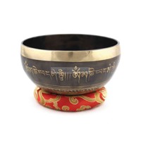 Tibetan bowl Engraved Mini 622g