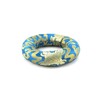 Ring brocade cushion light blue - 12,5 cm diameter (light blue)