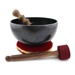 Tibetan bowl Dark Brown Medium 959g