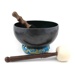 Tibetan bowl Dark Brown Medium 912g