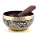 Tibetan bowl Engraved Medium 734g